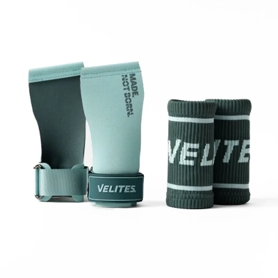 Skórki Gimnastyczne Velites All Terrain Grips + Wrist Wraps + woreczek