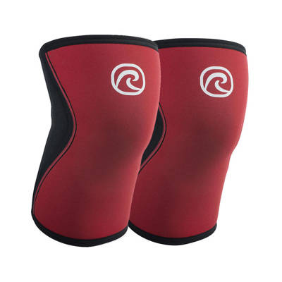 Stabilizator na kolano Rehband Rx Line 5mm 2 sztuki - czerwony