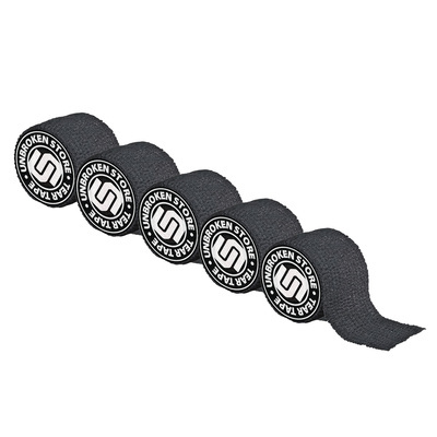 Taśmy sportowe Unbroken Tear Tape - paczka 5 szt. czarne