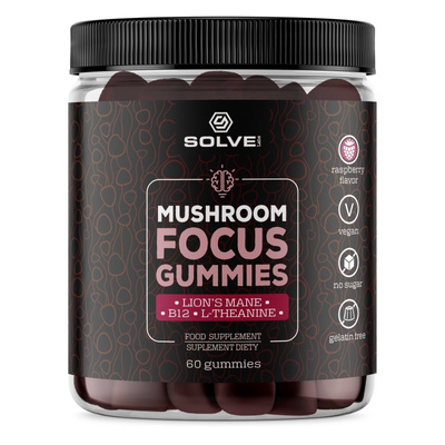 Żelki Solve Labs Mushroom Focus Gummies