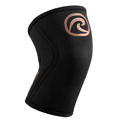 Stabilizator na kolano Rehband 5 mm RX Line - Champions Edition - Bronze