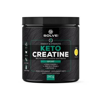 Kreatyna Solve Labs Keto Creatine 240 g
