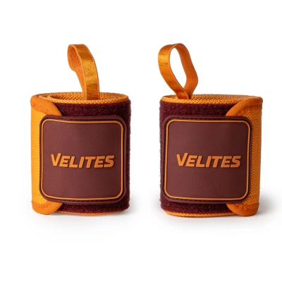 Usztywniacze nadgarstków Velites Wrist Wraps Nylon Pomarańczowe
