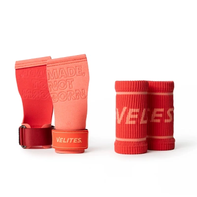 Skórki Gimnastyczne Velites Quad Pro Grips Coral