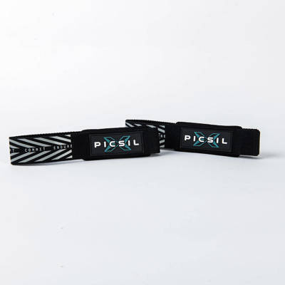 Paski do podnoszenia ciężarów Picsil Lifting Straps 2.0 - czarne