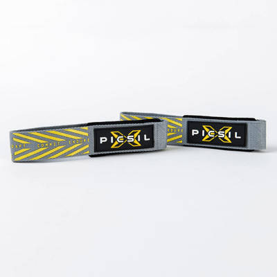 Paski do podnoszenia ciężarów Picsil Lifting Straps 2.0 - szare