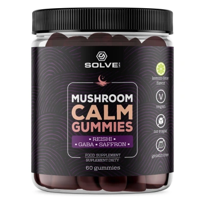 Żelki Solve Labs Mushroom Calm Gummies 