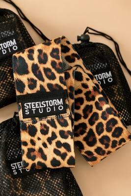Gumy do ćwiczeń Steelstorm STUDIO Panther - zestaw