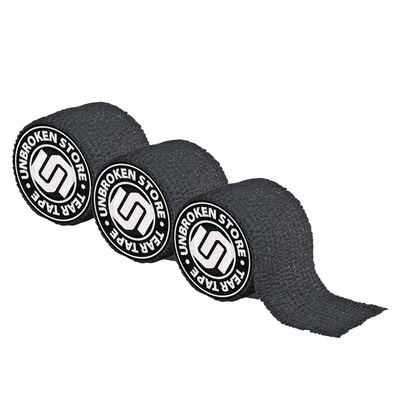 Taśmy sportowe Unbroken Tear Tape - paczka 3 szt. czarne
