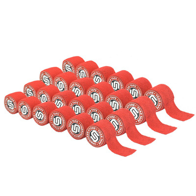 Taśmy sportowe Unbroken Tear Tape - paczka 24 szt. czerwone  