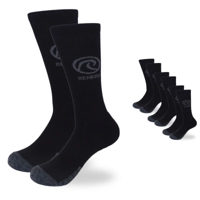 Skarpety Rehband RX Performance Crew Socks Czarne (3-pak)