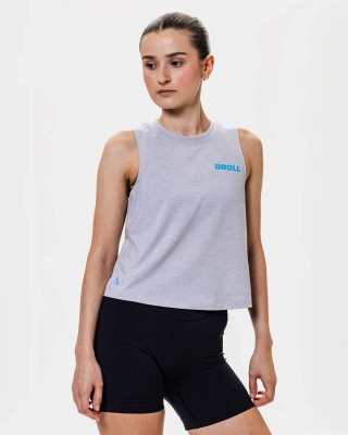 Crop Tank Droll Pure PRG Drirelease® Szary
