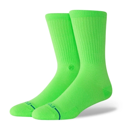 Skarpety Stance Icon Dyed Crew Neon