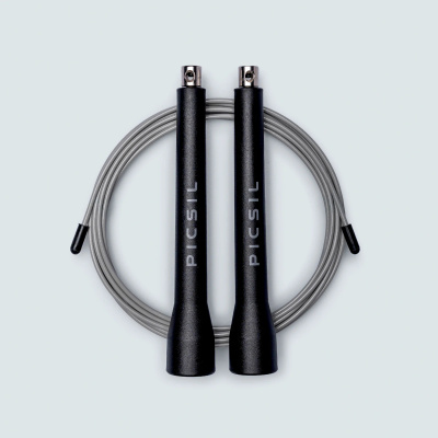 Skakanka Picsil Jump Rope ABS Rope FY26 Czarna