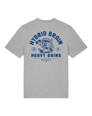 Koszulka Thundernoise Hybrid Brain Szary Melanż