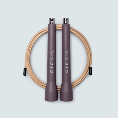 Skakanka Picsil Jump Rope ABS Rope FY26 Fioletowa