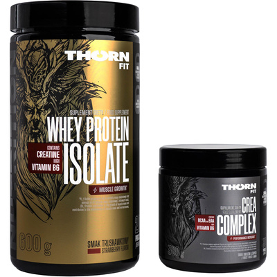 Zestaw Performance Max Odżywka białkowa Thorn Fit Nutrition Whey Protein Isolate + Crea Complex 