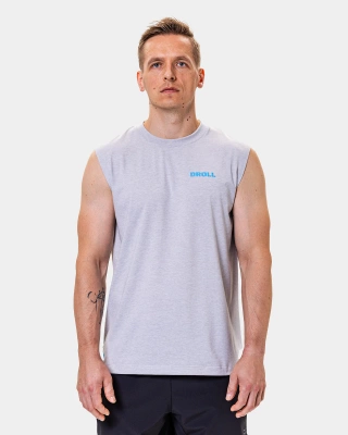 Tanktop Droll Solid PRG Drirelease® Szary