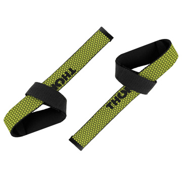 Paski treningowe Thorn Fit Lifting Straps Anti-Slip - zielone