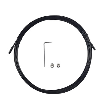 Powlekana Linka do Skakanki Unbroken 2 mm Czarna