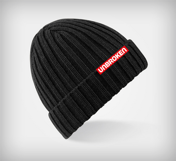 Czapka zimowa UNBROKEN czarna