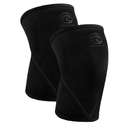 Zestaw Stabilizatorów kolan Rehband 7mm RX V Knee Sleeve Carbon