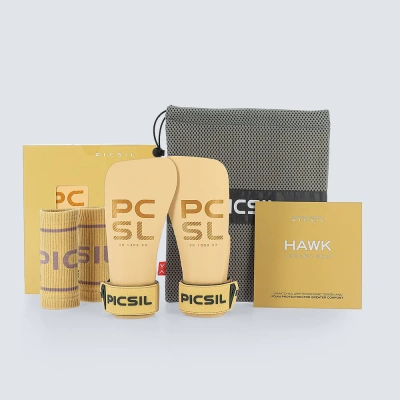 Skórki Gimnastyczne Picsil Hawk Grips No Chalk + Wrist Wraps + woreczek