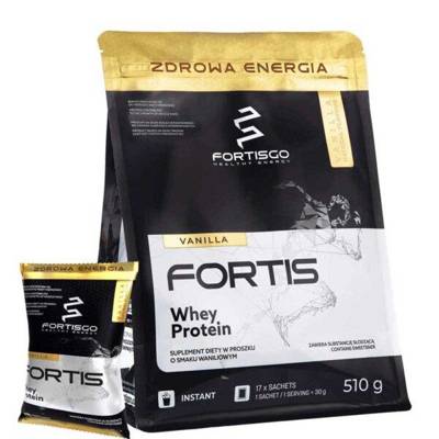 Odżywka białkowa FortisGO - Wanilia - 510g