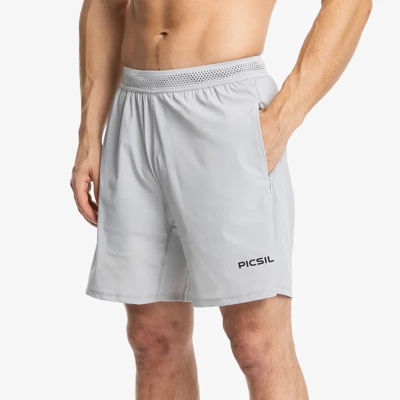 Spodenki męskie Picsil Training Premium Shorts Szare