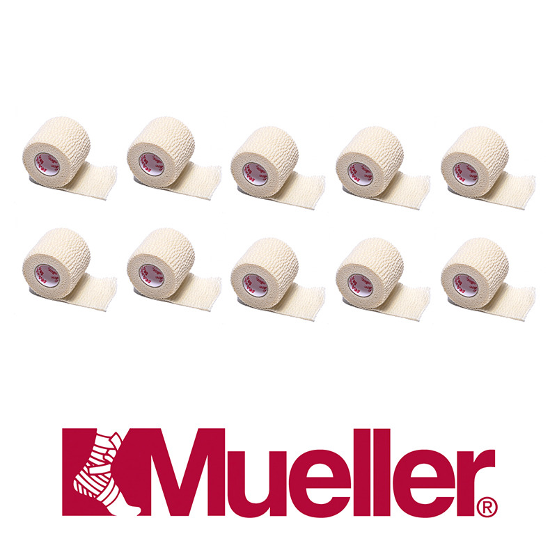 10x  taśma sportowa Mueller Tear light 5 cm - białe