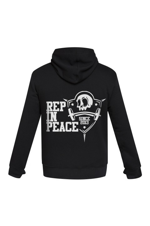 Bluza Męska Rep In Peace Rx RIP Logo Czarna