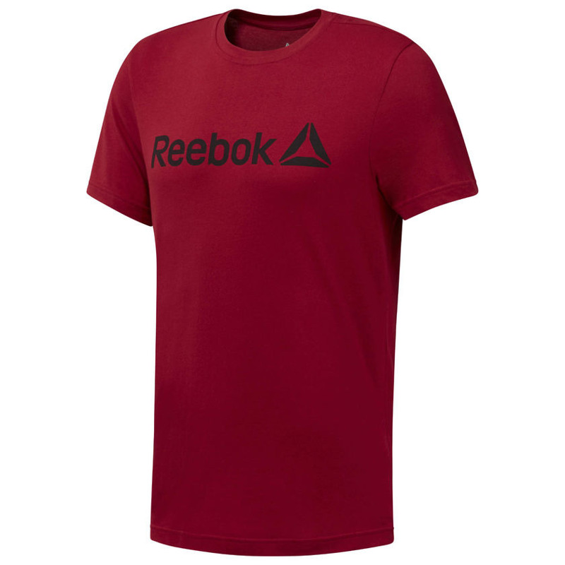 Koszulka Męska Reebok CrossFit Linear Read Czerwona