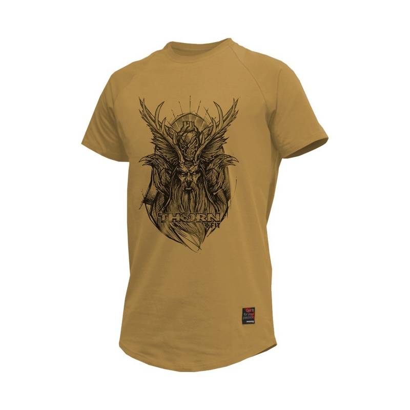 Koszulka Męska Thorn Fit Odin Żółta