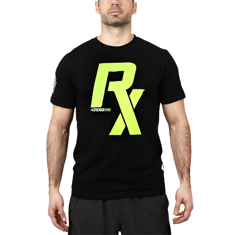 Koszulka męska Cross Trec 03 RX czarna