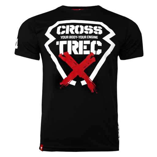 Koszulka męska Cross Trec cool trec 012 cross czarna