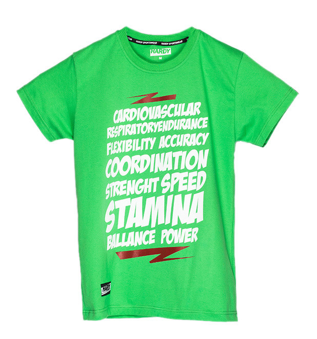 Koszulka męska Hardy Sportswear koordynacja zielona