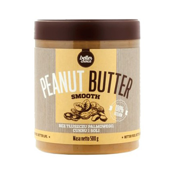 Masło Orzechowe TREC Peaunut Butter Smooth 500 g