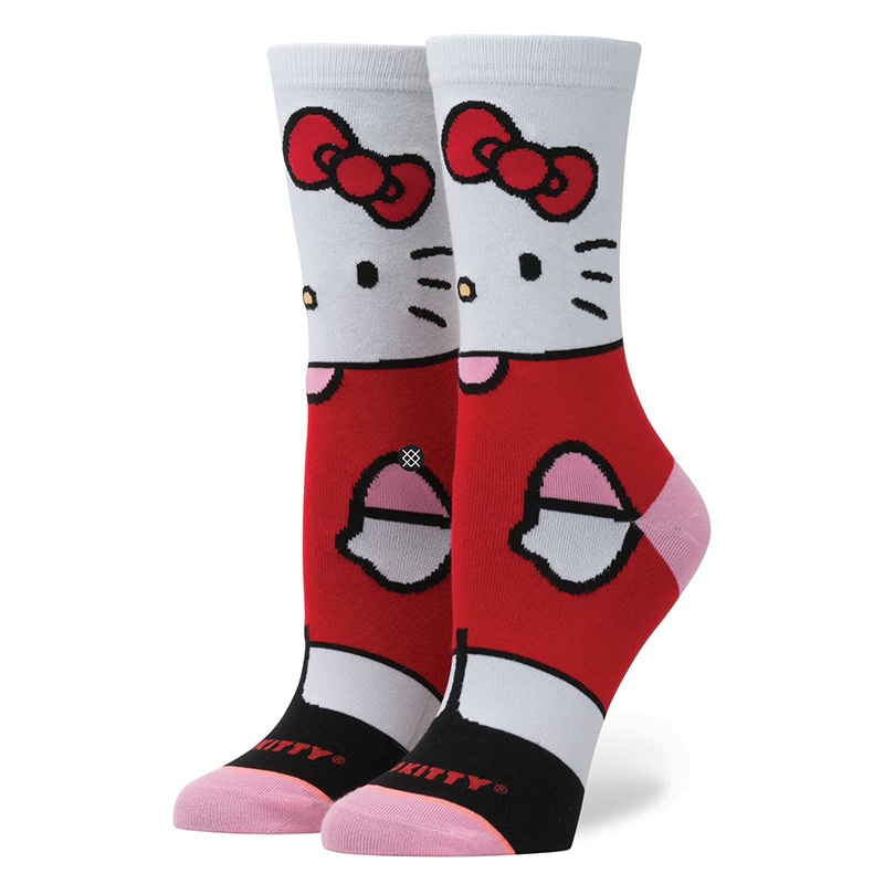 Skarpety Damskie Stance Sanrio Hello Kitty Białe