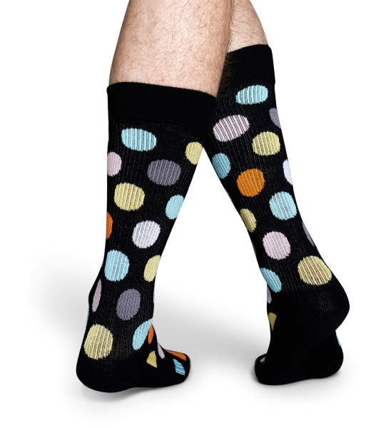 Skarpety Happy Socks Athlethic Dots Black