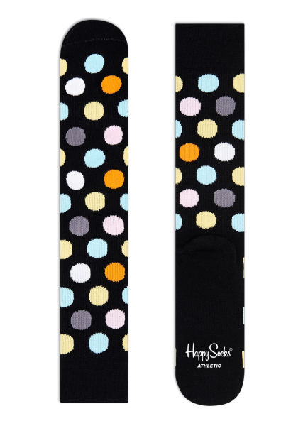Skarpety Happy Socks Athlethic Dots Black