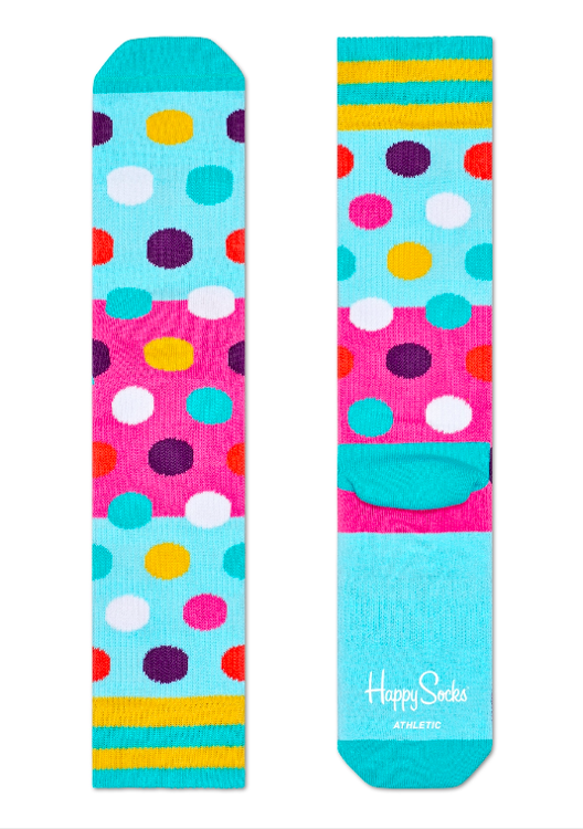 Skarpety Happy Socks Athletic Dots Multikolor