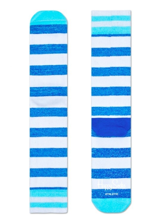 Skarpety Happy Socks Athletic Stripe Niebieskie