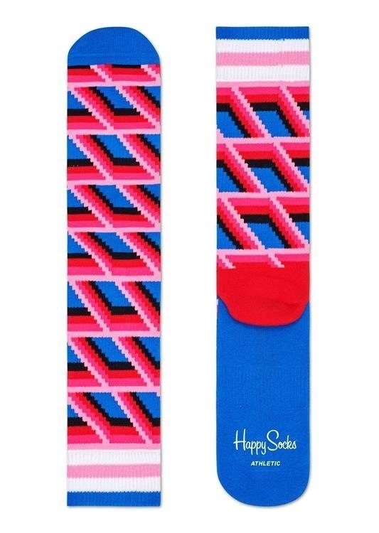 Skarpety Happy Socks Athletic Sunk Niebieskie