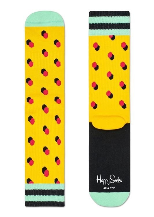 Skarpety Happy Socks Shadow Dot Żółte