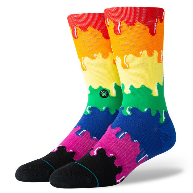 Skarpety Stance Socks Drip Rainbow