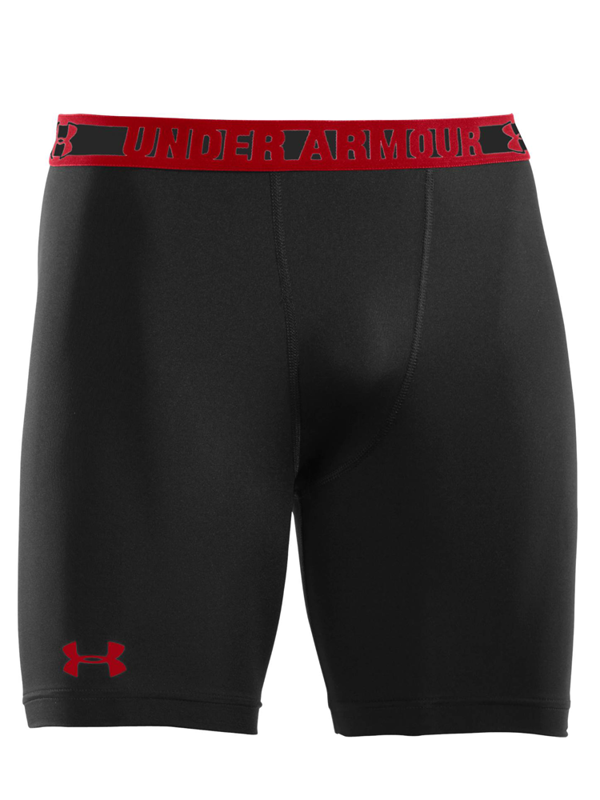 Spodenki Under Armour Sonic Compression Black Red