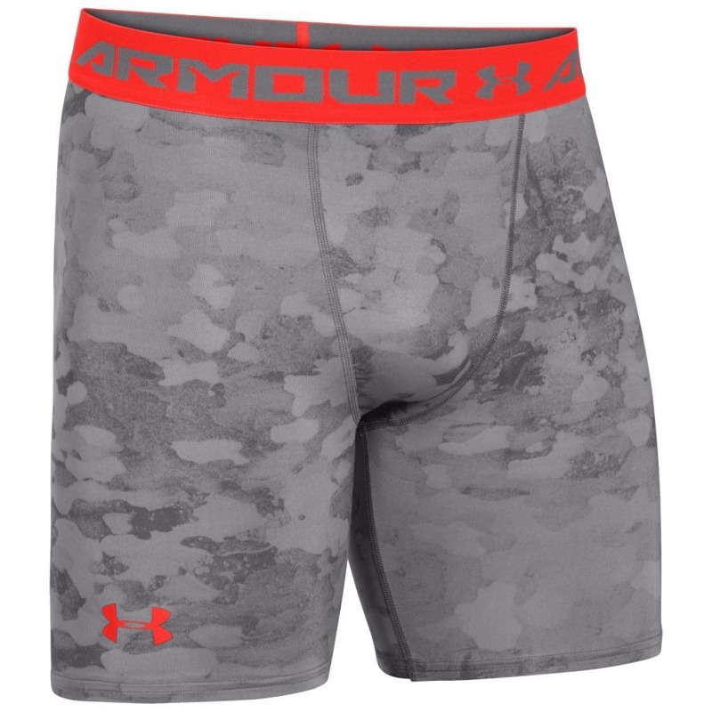 Spodenki Under Armour short printed compression szare