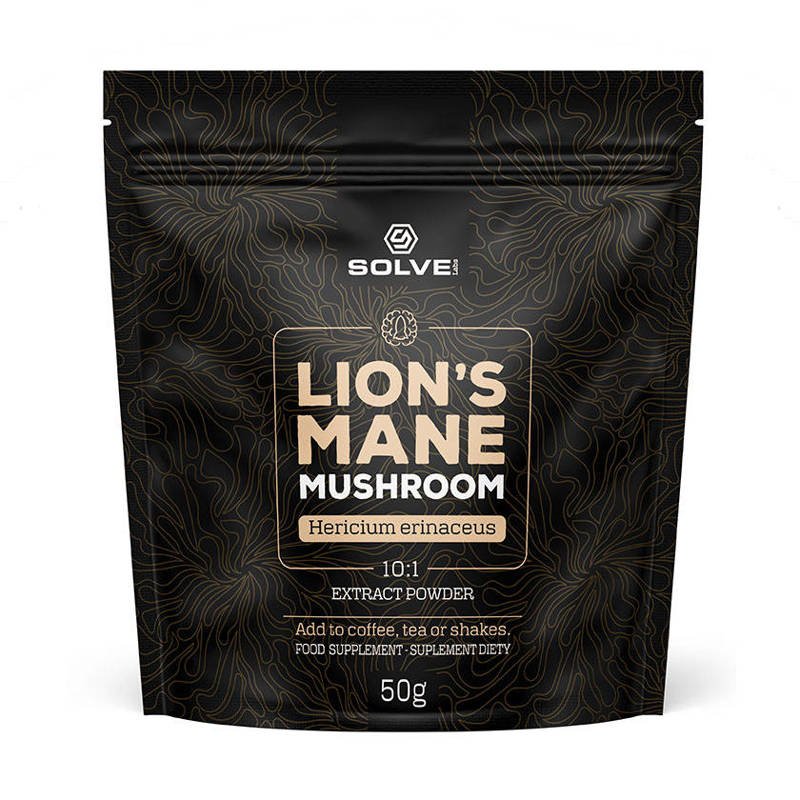 Suplementacja Solve Labs Lion's Mane 10:1 Powder 50 g