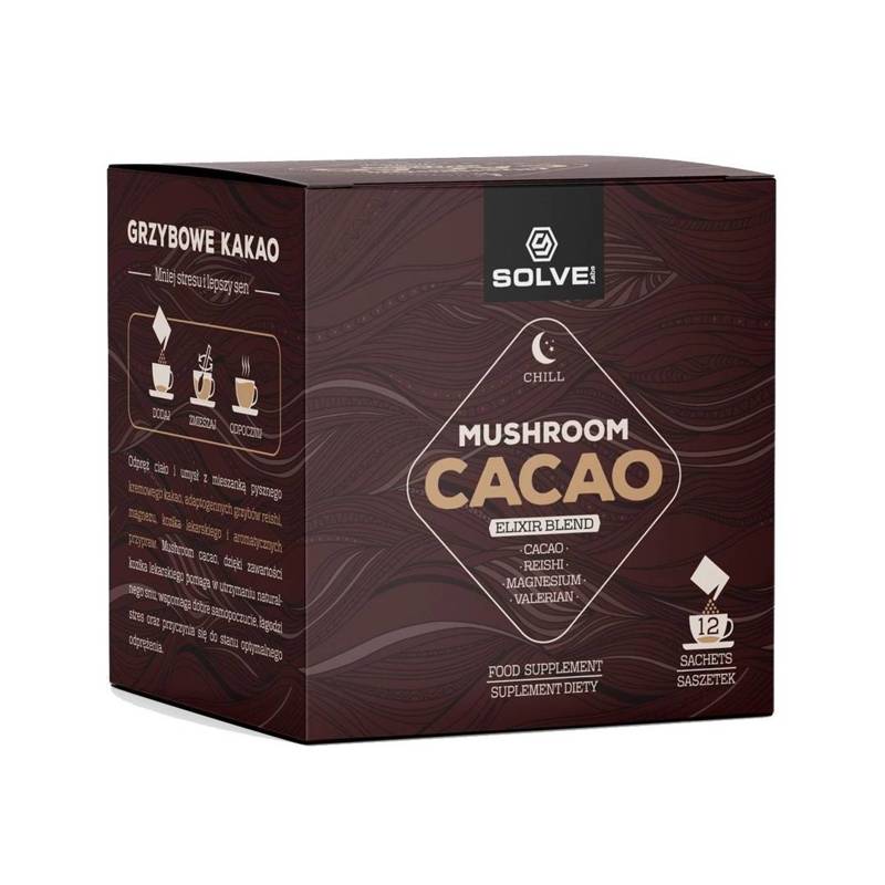 Suplementacja Solve Labs Mushroom Cacao Elixir