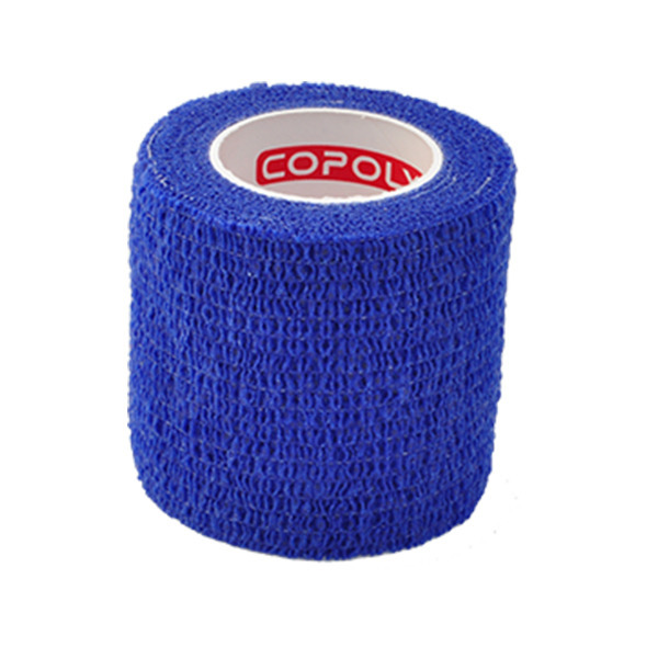Taśma Copoly Cohesive Tape - szerokość 5 cm Niebieska